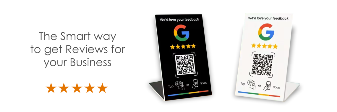 Google Review Smart Stands